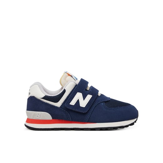Sneakersy New Balance PV574VPN Niebieski ze sklepu eobuwie.pl w kategorii Buty sportowe dziecięce - zdjęcie 182111191
