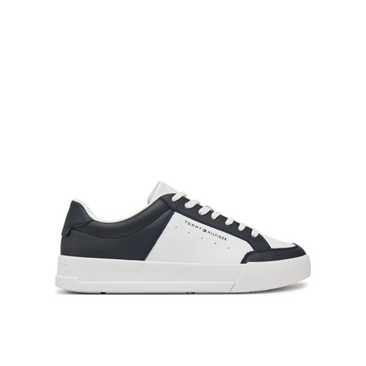 Sneakersy Tommy Hilfiger Th Court Mix Lth FM0FM05489 Kolorowy ze sklepu eobuwie.pl w kategorii Buty sportowe męskie - zdjęcie 182111414