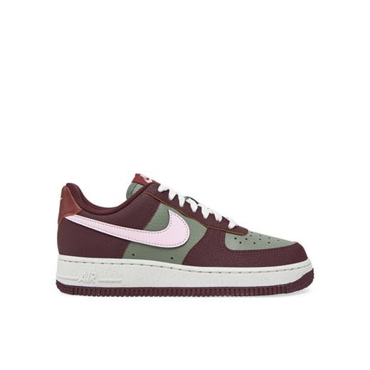 Sneakersy Nike Air Force 1 '07 Next Nature Wmns HQ4047 Bordowy ze sklepu eobuwie.pl w kategorii Buty sportowe damskie - zdjęcie 182111704
