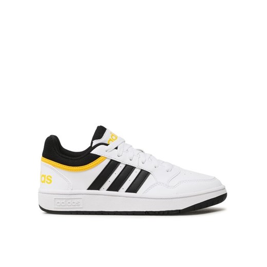 Sneakersy adidas Hoops IF2726 Biały ze sklepu eobuwie.pl w kategorii Buty sportowe dziecięce - zdjęcie 182111714