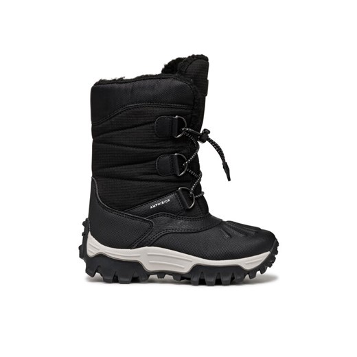 Śniegowce Geox J Himalaya Boy B Abx J46FRA 0FU50 C9999 S Czarny ze sklepu eobuwie.pl w kategorii Buty zimowe dziecięce - zdjęcie 182111933