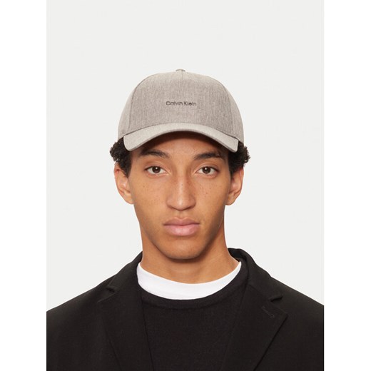 Czapka z daszkiem Calvin Klein K50K512000 Szary Calvin Klein 00 eobuwie.pl
