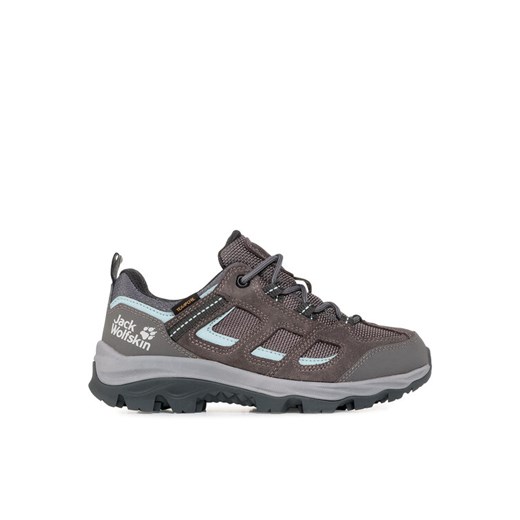 Trekkingi Jack Wolfskin Vojo 3 Texapore Low W 4042451 Szary ze sklepu eobuwie.pl w kategorii Buty trekkingowe damskie - zdjęcie 182112063