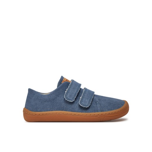 Sneakersy Froddo Barefoot Vegan G3130248 D Niebieski ze sklepu eobuwie.pl w kategorii Trampki dziecięce - zdjęcie 182112223
