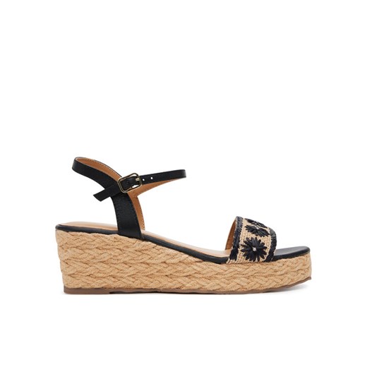 Espadryle Gioseppo Candia 74863-P Czarny ze sklepu eobuwie.pl w kategorii Espadryle damskie - zdjęcie 182112343