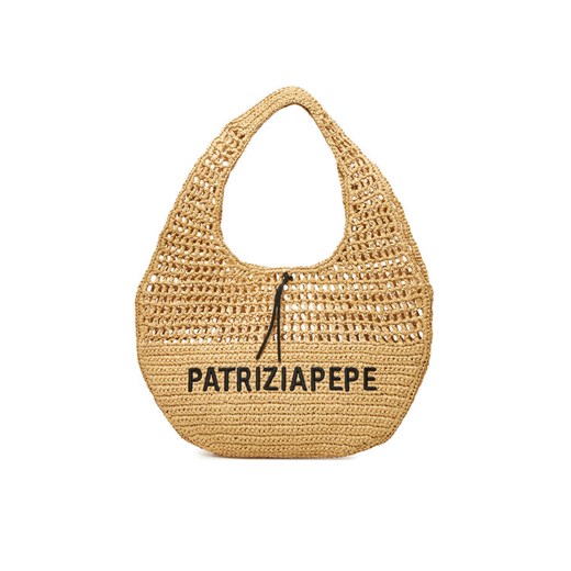 Torebka Patrizia Pepe 2B0120/V039 Beżowy ze sklepu eobuwie.pl w kategorii Torby Shopper bag - zdjęcie 182112354