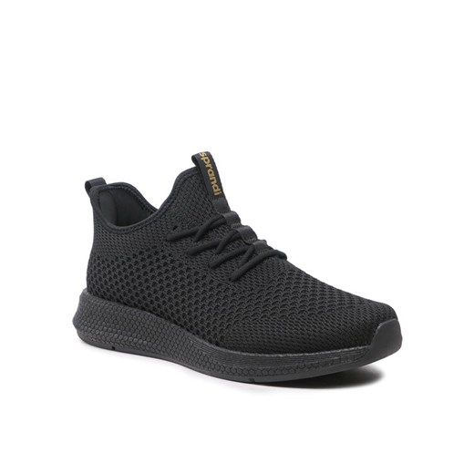 Sneakersy Sprandi MP07-GVA1 Czarny ze sklepu eobuwie.pl w kategorii Buty sportowe męskie - zdjęcie 182112373