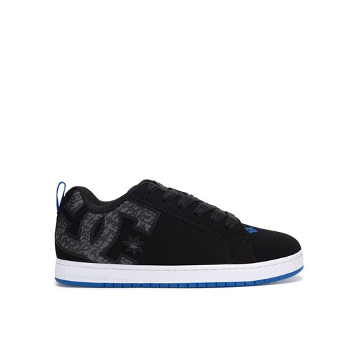 Sneakersy DC COURT GRAFFIK DC01661063 Czarny ze sklepu eobuwie.pl w kategorii Buty sportowe męskie - zdjęcie 182112440