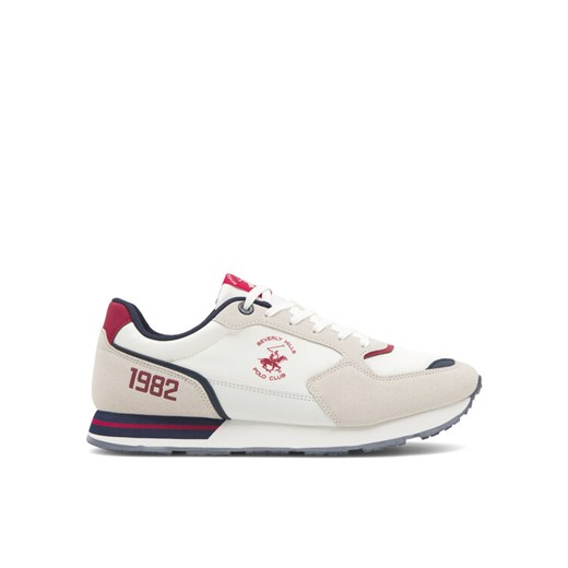 Sneakersy Beverly Hills Polo Club MILO-01 Biały ze sklepu eobuwie.pl w kategorii Buty sportowe męskie - zdjęcie 182112522