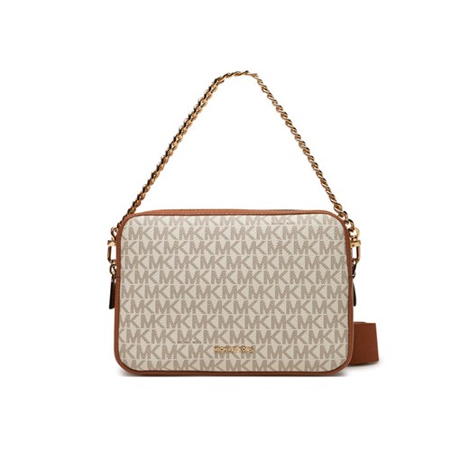 Torebka MICHAEL Michael Kors Bryant 32S5GYTC5B Écru ze sklepu eobuwie.pl w kategorii Listonoszki - zdjęcie 182112540