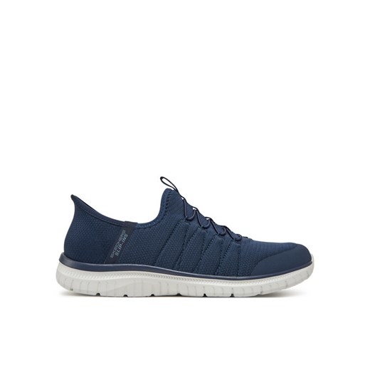 Sneakersy Skechers Virtue-Glow 104426/NVY Granatowy ze sklepu eobuwie.pl w kategorii Buty sportowe damskie - zdjęcie 182112593