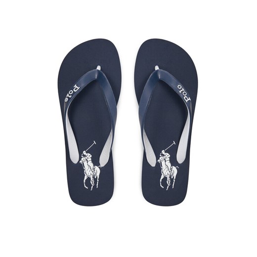 Japonki Polo Ralph Lauren 816931531001 Granatowy ze sklepu eobuwie.pl w kategorii Klapki męskie - zdjęcie 182112650