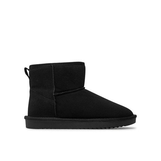 Śniegowce ONLY Shoes Onlfeodora Teddy Lined Boot 15330019 Czarny ze sklepu eobuwie.pl w kategorii Śniegowce damskie - zdjęcie 182112663
