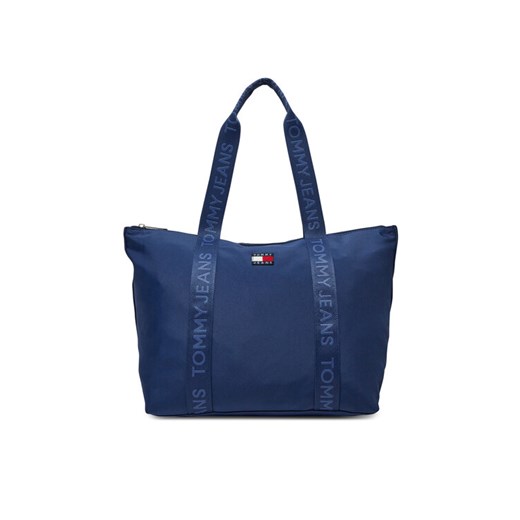 Torebka Tommy Jeans Tjw Ess Daily Tote AW0AW17389 Niebieski ze sklepu eobuwie.pl w kategorii Torebki damskie - zdjęcie 182112734