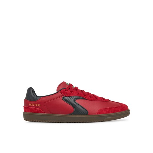 Sneakersy Skechers Hotshot - Roaver 254152/RDBK Czerwony ze sklepu eobuwie.pl w kategorii Buty sportowe męskie - zdjęcie 182112883