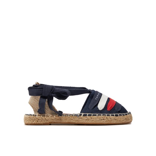 Espadryle Tommy Hilfiger T3A7-33280-0890800 M Niebieski ze sklepu eobuwie.pl w kategorii Sandały dziecięce - zdjęcie 182112910