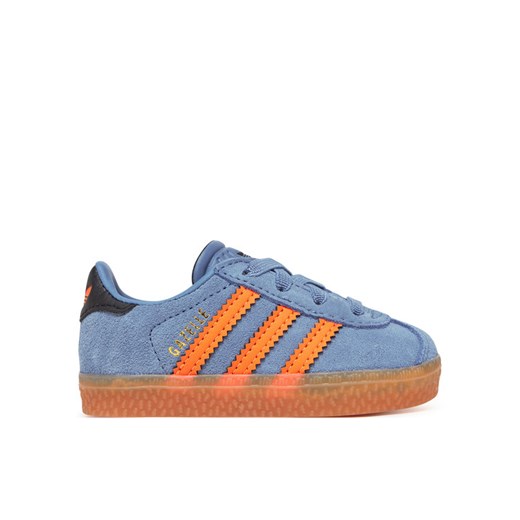 Sneakersy adidas Gazelle Comfort Closure JP7134 Granatowy ze sklepu eobuwie.pl w kategorii Buty sportowe dziecięce - zdjęcie 182112932
