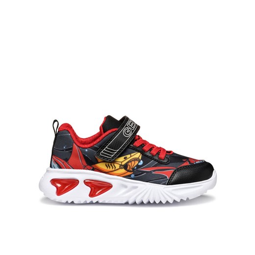 Sneakersy Geox J Assister J45DZB 02ACE C0054 M Czarny ze sklepu eobuwie.pl w kategorii Buty sportowe dziecięce - zdjęcie 182112974