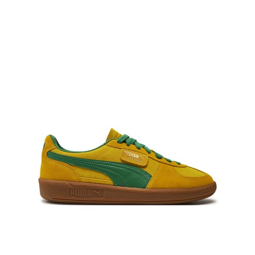 Sneakersy Puma Palermo Pele 396463 12 Żółty ze sklepu eobuwie.pl w kategorii Buty sportowe męskie - zdjęcie 182112990