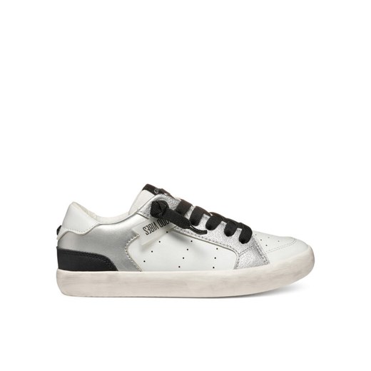 Sneakersy Geox J Gisli J554NA 054AJ C0007 M Biały ze sklepu eobuwie.pl w kategorii Buty sportowe dziecięce - zdjęcie 182113024