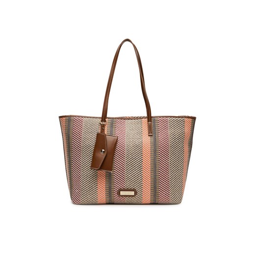 Torebka Nine West Lilla3 Brązowy ze sklepu eobuwie.pl w kategorii Torby Shopper bag - zdjęcie 182113043