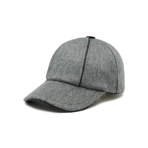 Czapka z daszkiem Max Mara 2345760137600 Szary ze sklepu eobuwie.pl w kategorii Czapki z daszkiem damskie - zdjęcie 182113082