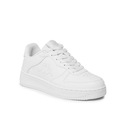 Sneakersy Kappa LOGO MASERTA 32193CW-001 Biały ze sklepu eobuwie.pl w kategorii Buty sportowe damskie - zdjęcie 182113141