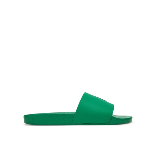 Klapki Polo Ralph Lauren 809965075003 Zielony ze sklepu eobuwie.pl w kategorii Klapki męskie - zdjęcie 182113151