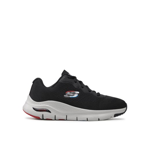 Sneakersy Skechers Infinity Cool 232303/BLK Czarny ze sklepu eobuwie.pl w kategorii Buty sportowe męskie - zdjęcie 182113221