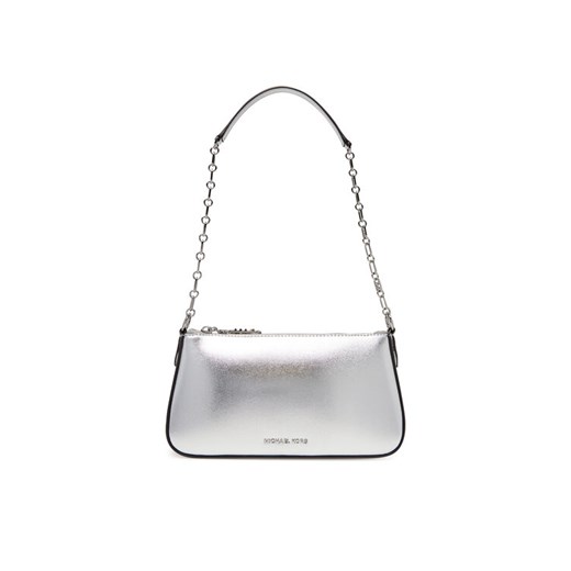 Torebka MICHAEL Michael Kors 32S4S8EW6M Srebrny ze sklepu eobuwie.pl w kategorii Kopertówki - zdjęcie 182113222