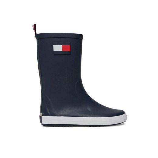 Kalosze Tommy Hilfiger TOMMY HILFIGER-T3XC-33923-0047 M Granatowy ze sklepu eobuwie.pl w kategorii Kalosze damskie - zdjęcie 182113271