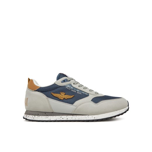 Sneakersy Aeronautica Militare 251SC288CT3545 Szary ze sklepu eobuwie.pl w kategorii Buty sportowe męskie - zdjęcie 182113301