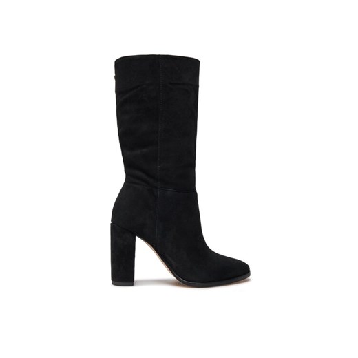 Kozaki Lauren Ralph Lauren 802917374001 Czarny ze sklepu eobuwie.pl w kategorii Kozaki damskie - zdjęcie 182113304