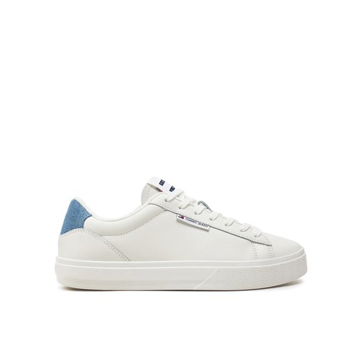 Sneakersy Tommy Jeans Tjw Cupsole Sneaker Denim EN0EN02652 Écru ze sklepu eobuwie.pl w kategorii Buty sportowe damskie - zdjęcie 182113330