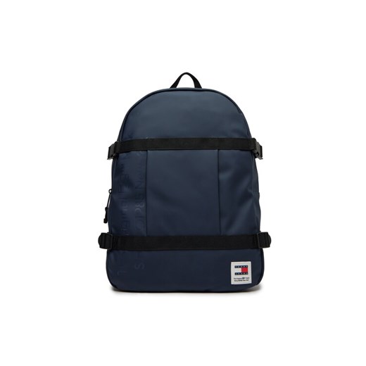 Plecak Tommy Jeans Tjm Daily + Sternum Backpack AM0AM11961 Granatowy ze sklepu eobuwie.pl w kategorii Plecaki - zdjęcie 182113392