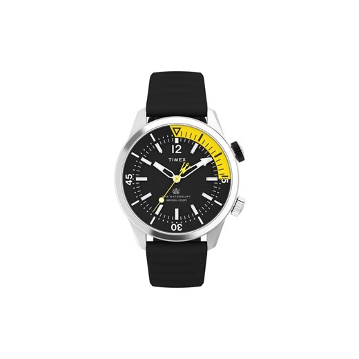 Zegarek Timex Waterbury Dive TW2V73400 Czarny ze sklepu eobuwie.pl w kategorii Zegarki - zdjęcie 182113443