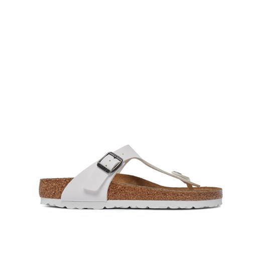 Japonki Birkenstock Gizeh 745531 Biały ze sklepu eobuwie.pl w kategorii Klapki damskie - zdjęcie 182113552