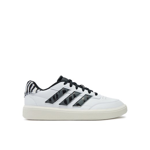 Sneakersy adidas Courtblock IH0046 Biały ze sklepu eobuwie.pl w kategorii Buty sportowe damskie - zdjęcie 182113590