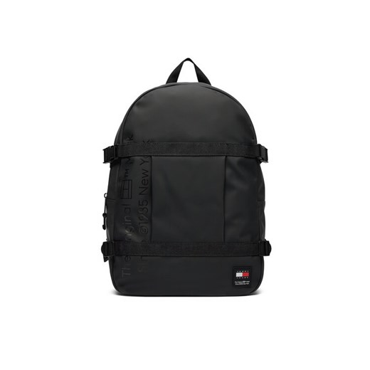Plecak Tommy Jeans Tjm Daily + Sternum Backpack AM0AM11961 Czarny ze sklepu eobuwie.pl w kategorii Plecaki - zdjęcie 182113593
