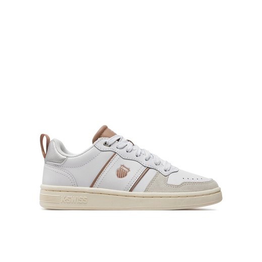 Sneakersy K-Swiss Lozan Match Lth 98903-905-M Biały ze sklepu eobuwie.pl w kategorii Buty sportowe damskie - zdjęcie 182113600