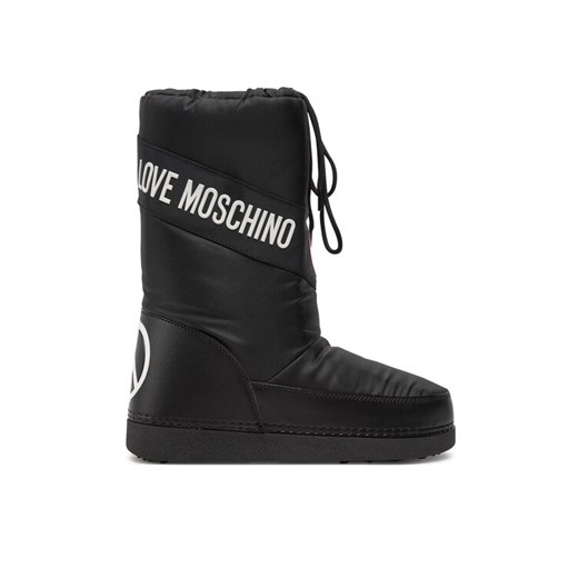 Śniegowce LOVE MOSCHINO JA24032G1LISA000 Czarny ze sklepu eobuwie.pl w kategorii Śniegowce damskie - zdjęcie 182113711