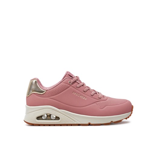 Sneakersy Skechers 155196/ROS Różowy ze sklepu eobuwie.pl w kategorii Buty sportowe damskie - zdjęcie 182113822