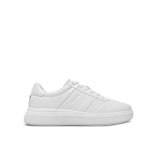 Sneakersy Calvin Klein Low Top Lace Up Hf HM0HM01551 Biały ze sklepu eobuwie.pl w kategorii Buty sportowe męskie - zdjęcie 182113871