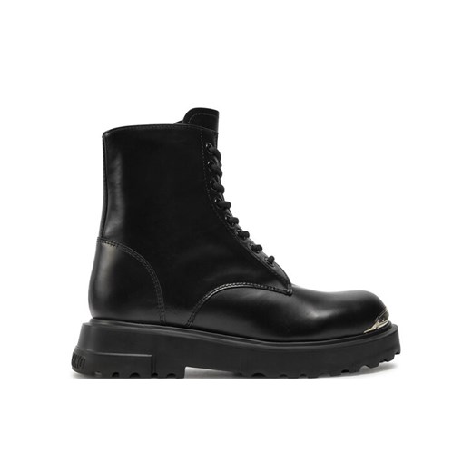Trapery LOVE MOSCHINO JA24124G1LIA0000 Czarny ze sklepu eobuwie.pl w kategorii Botki - zdjęcie 182113902