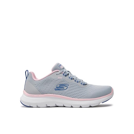 Sneakersy Skechers Flex Appeal 5.0- 150201/GYMT Szary ze sklepu eobuwie.pl w kategorii Buty sportowe damskie - zdjęcie 182113960