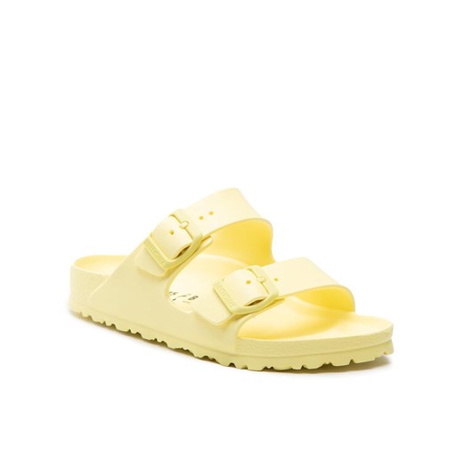 Klapki Birkenstock Arizona Eva 1022466 Żółty ze sklepu eobuwie.pl w kategorii Klapki damskie - zdjęcie 182114154