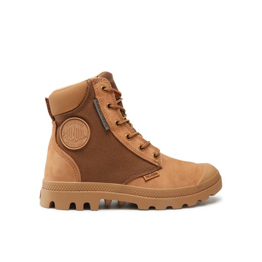 Trapery Palladium Pampa Sc Wpn U-S 77235-252-M Brązowy ze sklepu eobuwie.pl w kategorii Trampki męskie - zdjęcie 182114173