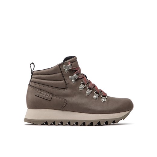 Trekkingi Merrell Alpine Hiker J003774 Szary ze sklepu eobuwie.pl w kategorii Buty trekkingowe damskie - zdjęcie 182114220
