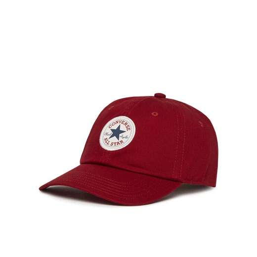Czapka z daszkiem Converse 10027421-A17 Czerwony ze sklepu eobuwie.pl w kategorii Czapki z daszkiem damskie - zdjęcie 182114234