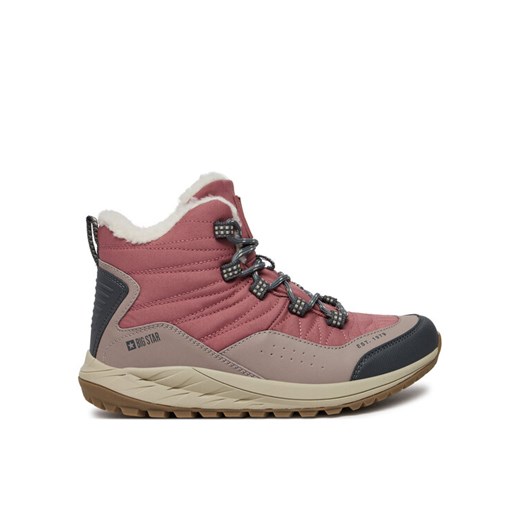 Trapery Big Star Shoes OO274A065 Różowy ze sklepu eobuwie.pl w kategorii Botki - zdjęcie 182114381